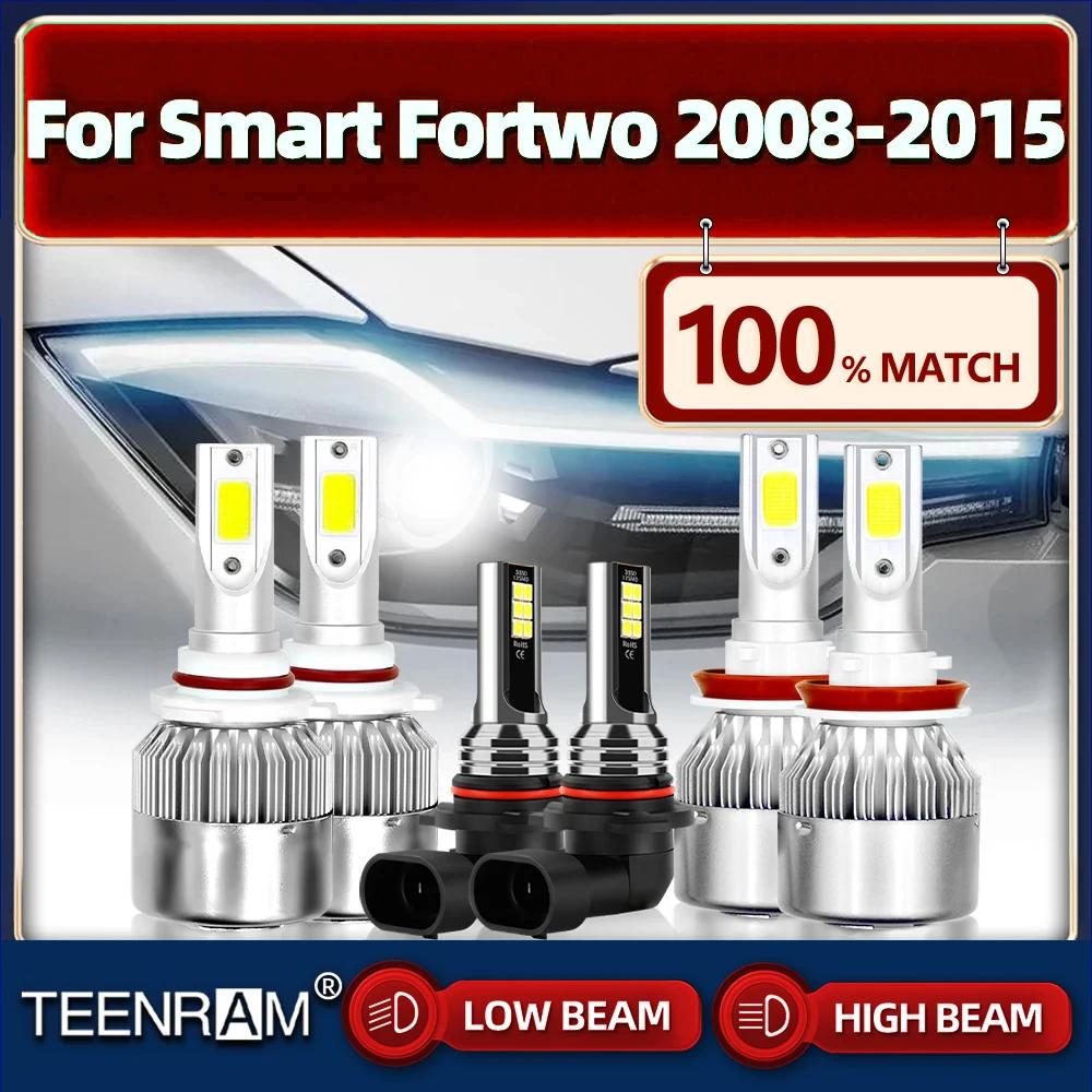 Canbus LED ڵ  Ȱ , Ʈ Fortwo 2008 2009 2010 2011 2012 2013 2014 2015, 60000LM, 12V, 6000K